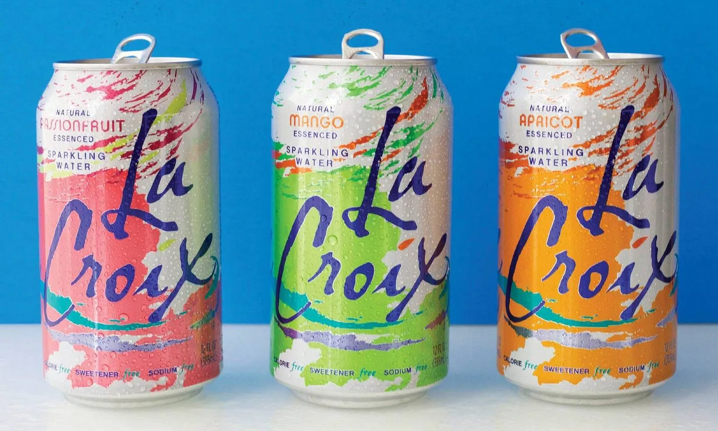 La Croix sparkling water cans